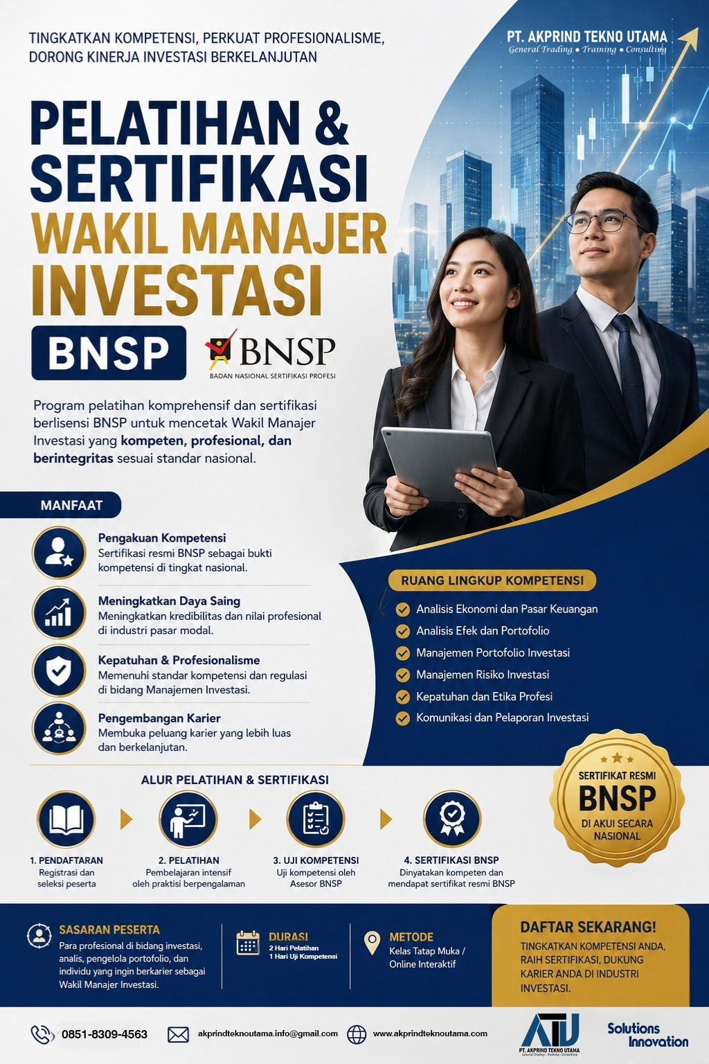 Pelatihan Wakil Manajer Investasi