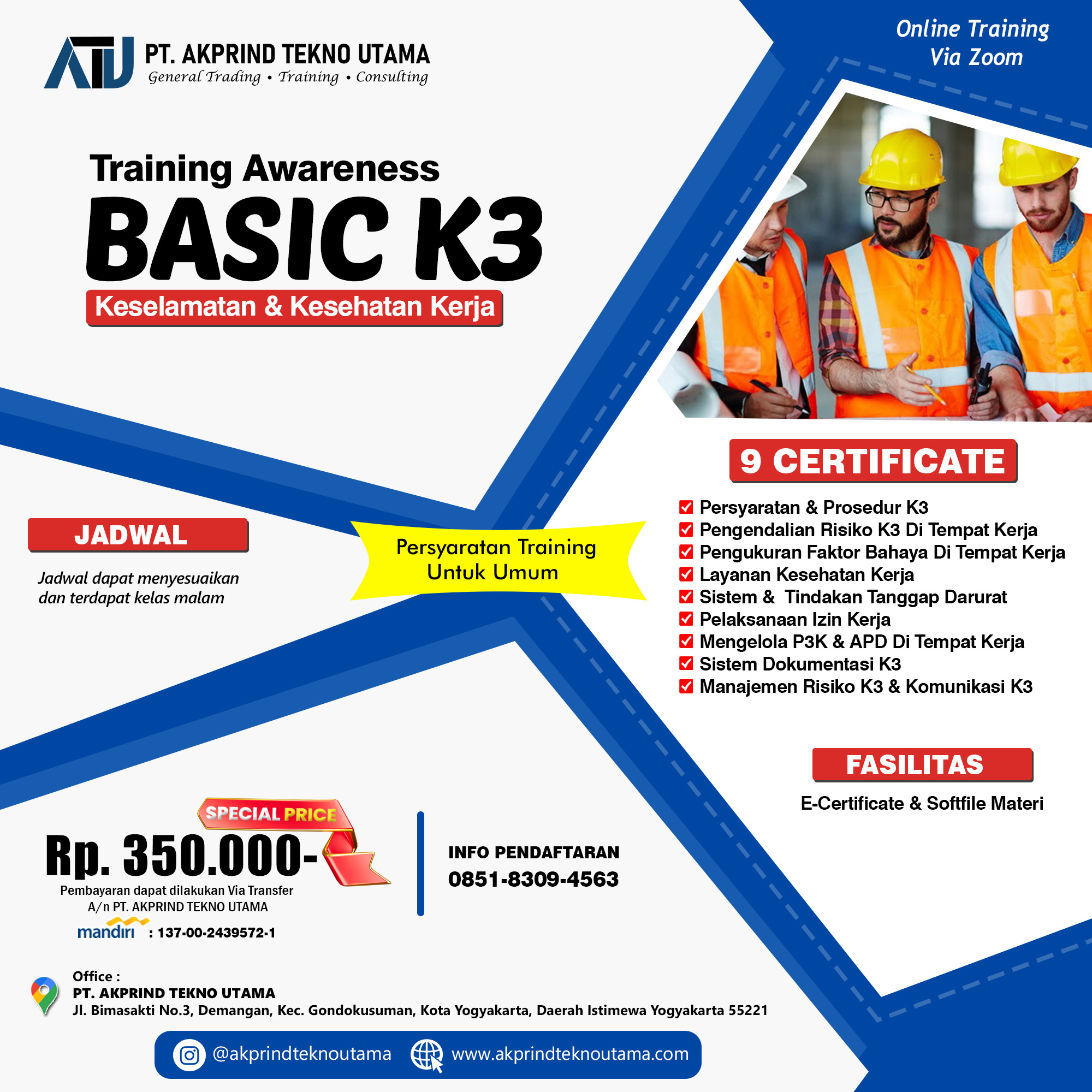 Training Basic K3